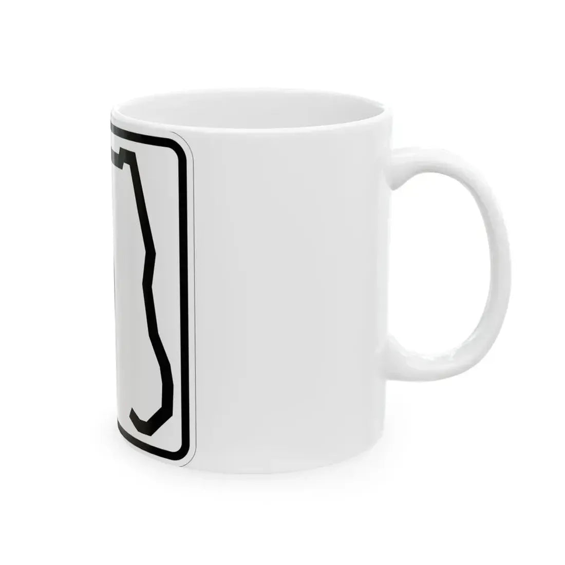 Florida 9 (Florida) (Road Sign) White Coffee Mug - Go Mug Yourself