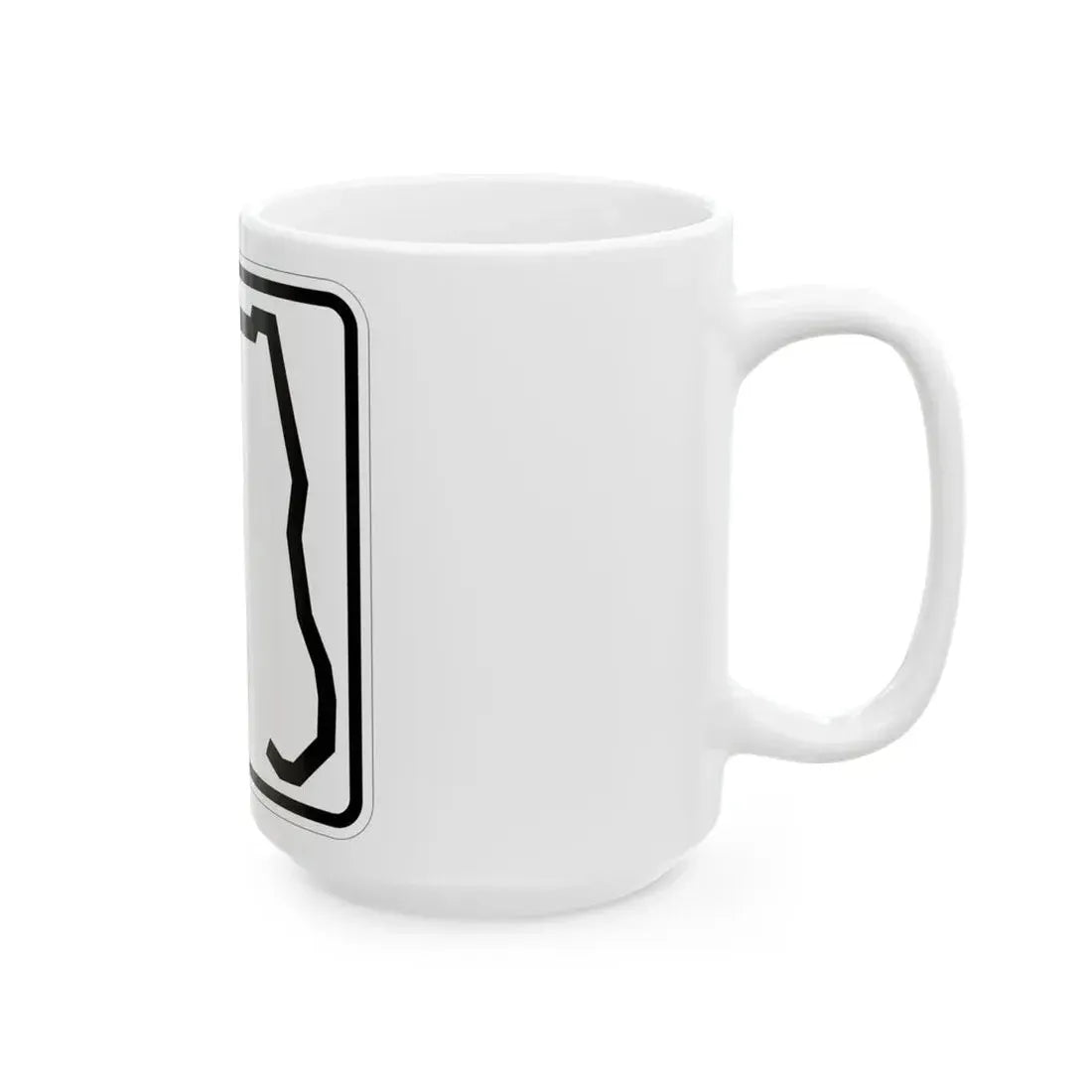 Florida 9 (Florida) (Road Sign) White Coffee Mug - Go Mug Yourself