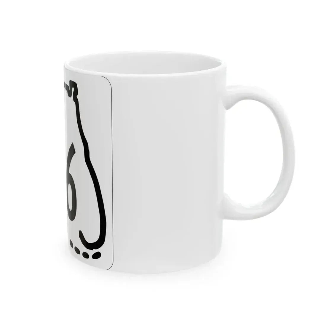 Florida 906 1955 (Florida) (Road Sign) White Coffee Mug - Go Mug Yourself
