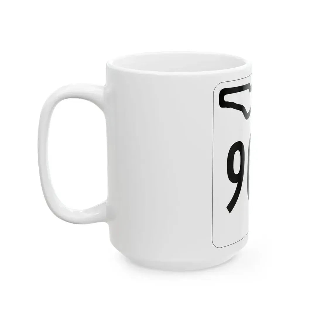 Florida 908 1955 (Florida) (Road Sign) White Coffee Mug - Go Mug Yourself