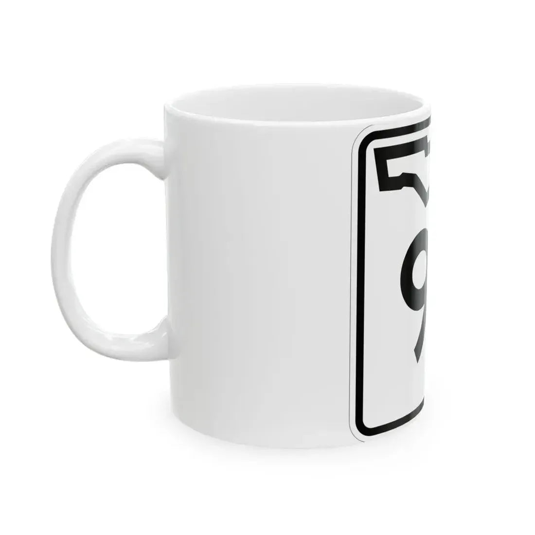 Florida 91 (Florida) (Road Sign) White Coffee Mug - Go Mug Yourself