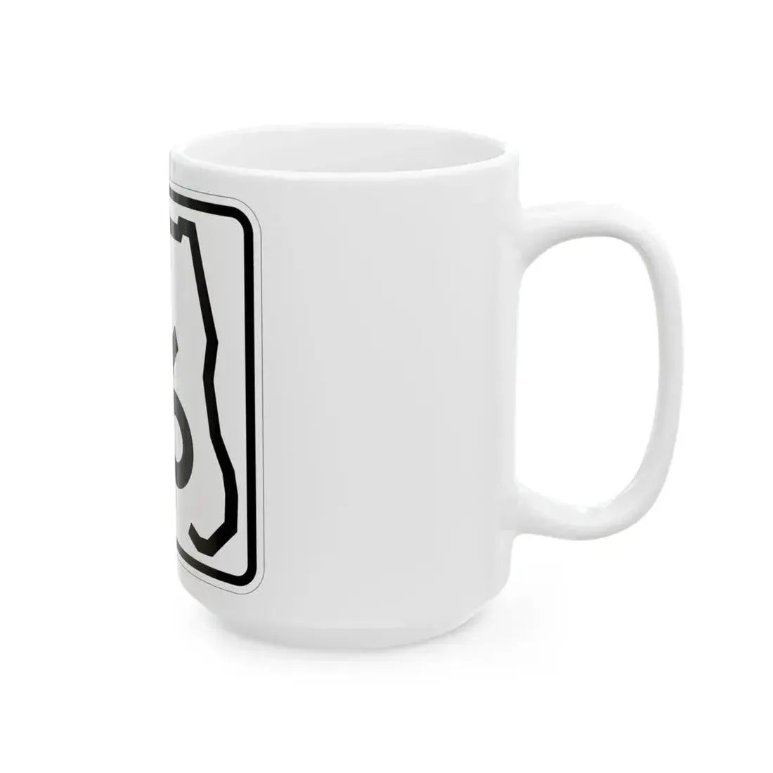 Florida 96 (Florida) (Road Sign) White Coffee Mug - Go Mug Yourself