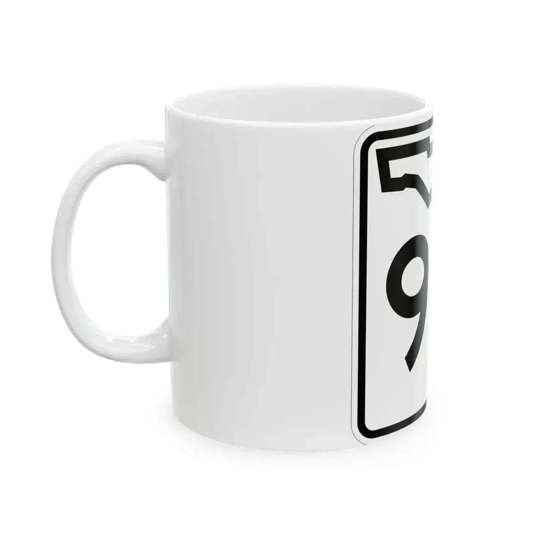 Florida 97 (Florida) (Road Sign) White Coffee Mug - Go Mug Yourself