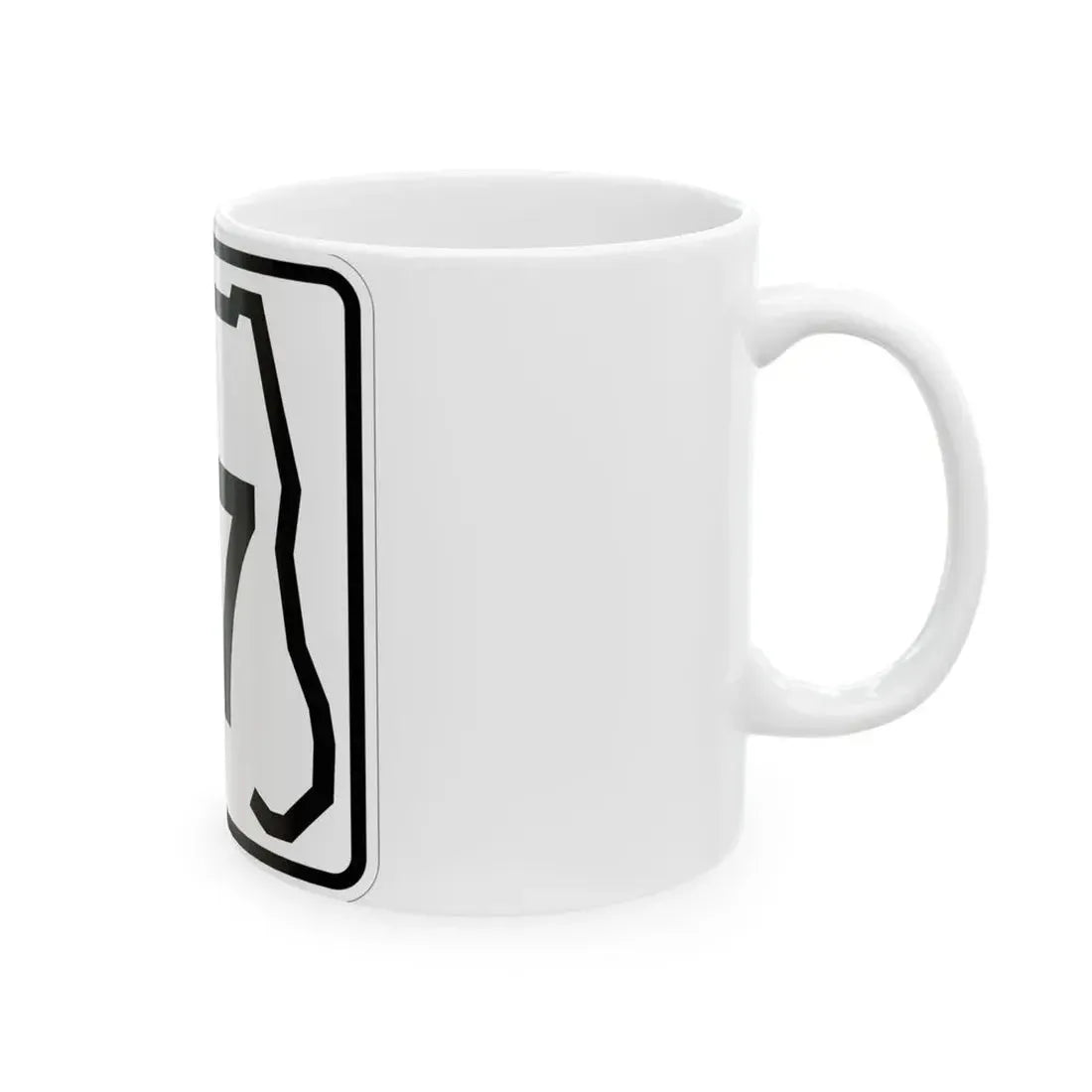 Florida 97 (Florida) (Road Sign) White Coffee Mug - Go Mug Yourself