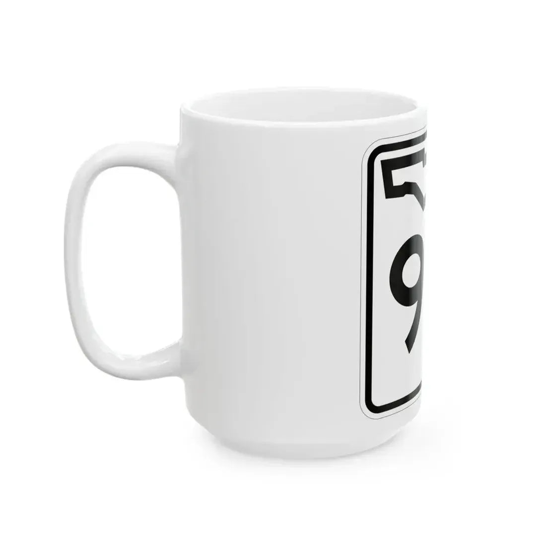 Florida 97 (Florida) (Road Sign) White Coffee Mug - Go Mug Yourself