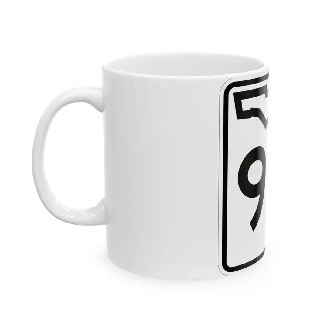 Florida 98 (Florida) (Road Sign) White Coffee Mug - Go Mug Yourself