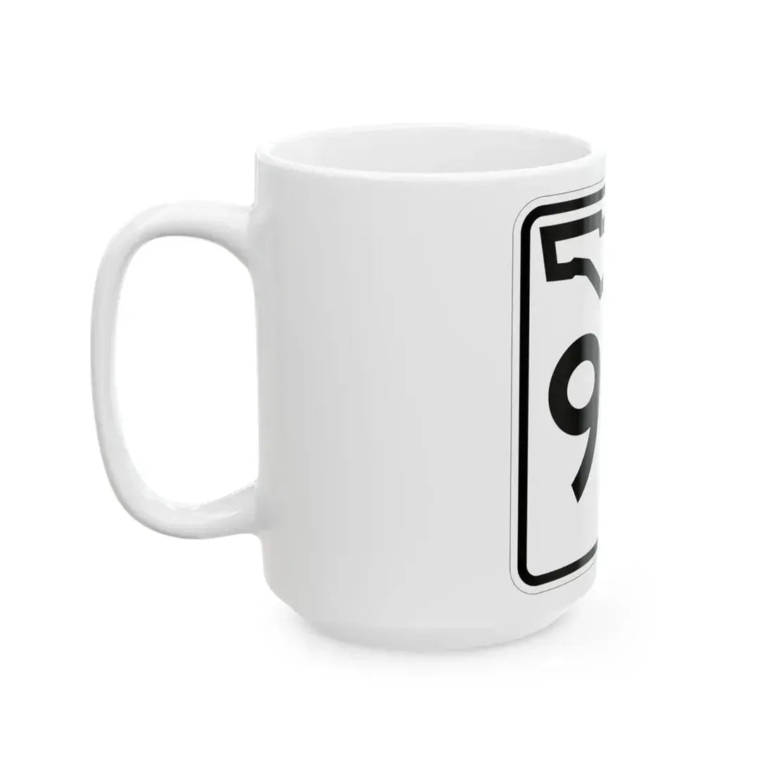Florida 99 (Florida) (Road Sign) White Coffee Mug - Go Mug Yourself