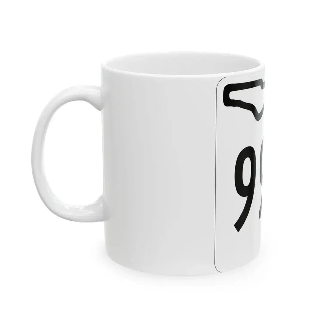 Florida 997 1955 (Florida) (Road Sign) White Coffee Mug - Go Mug Yourself