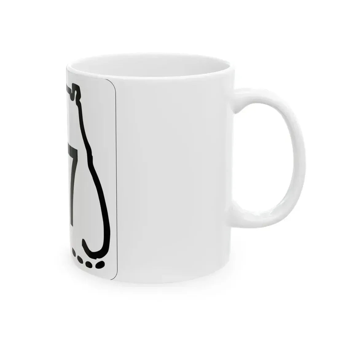 Florida 997 1955 (Florida) (Road Sign) White Coffee Mug - Go Mug Yourself