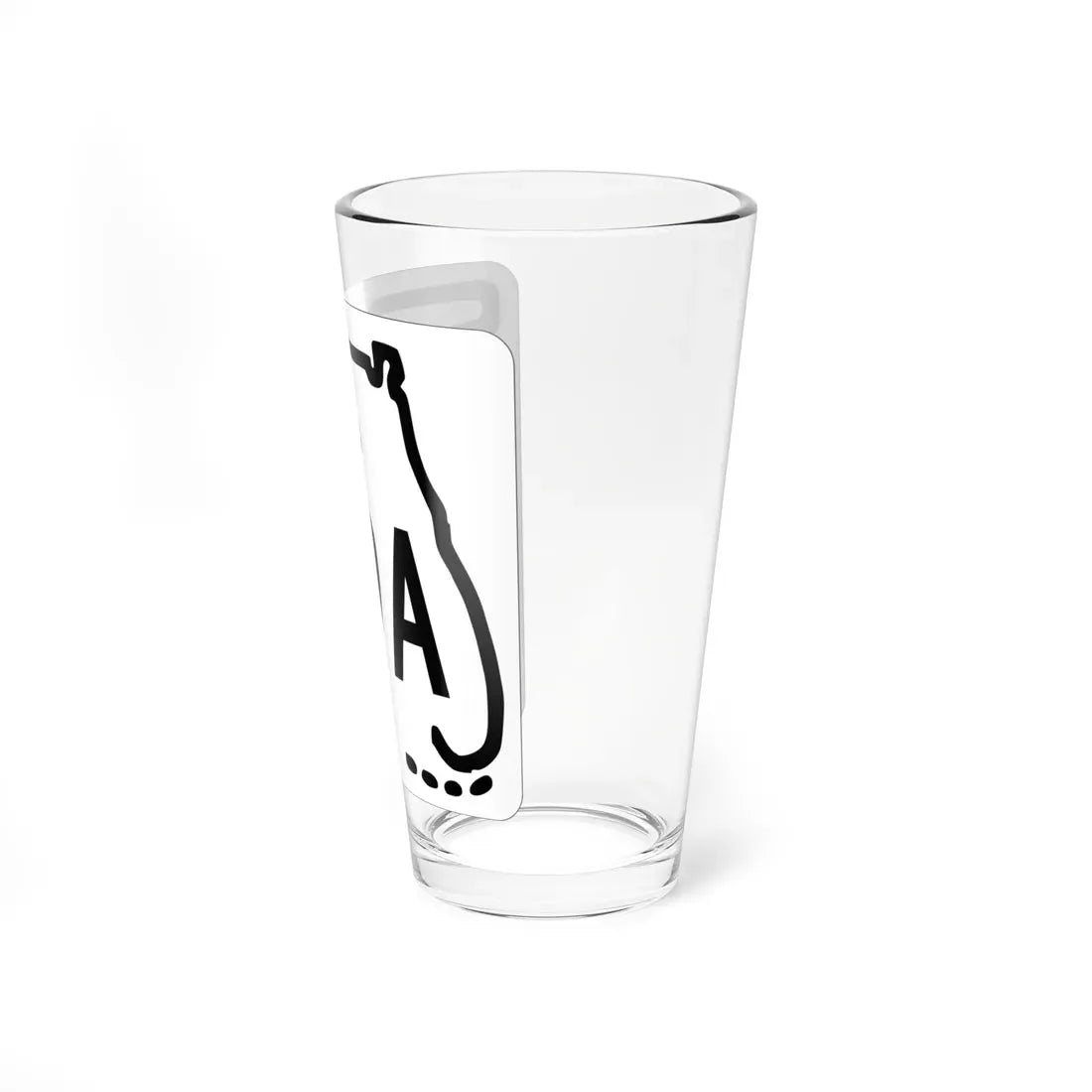 Florida A19A 1955 (Florida) (Road Sign) Pint Glass 16oz - Go Mug Yourself