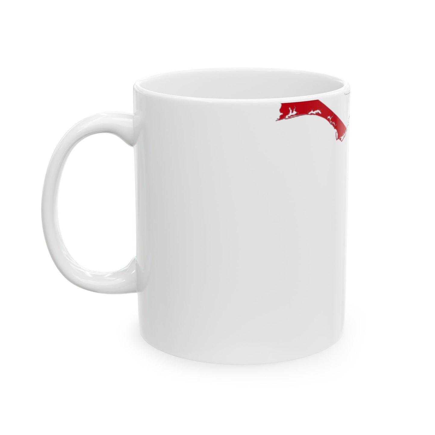 Florida Flagmap (United States) White Coffee Mug-Go Mug Yourself