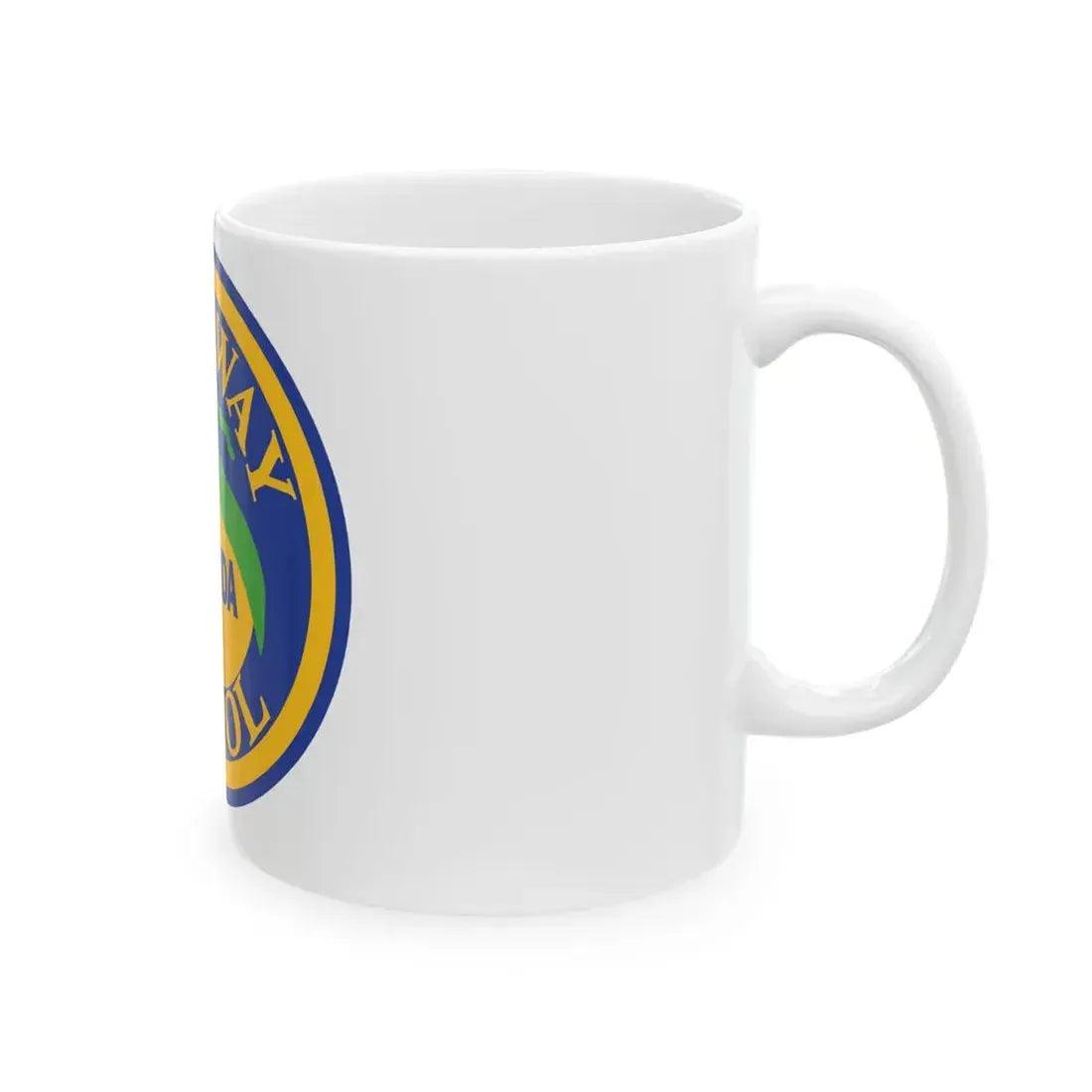 Florida Highway Patrol - White Coffee Mug - Go Mug Yourself