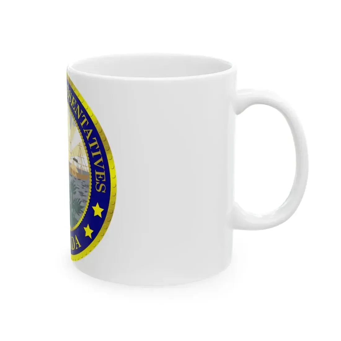 Florida House of Representatives - White Coffee Mug - Go Mug Yourself
