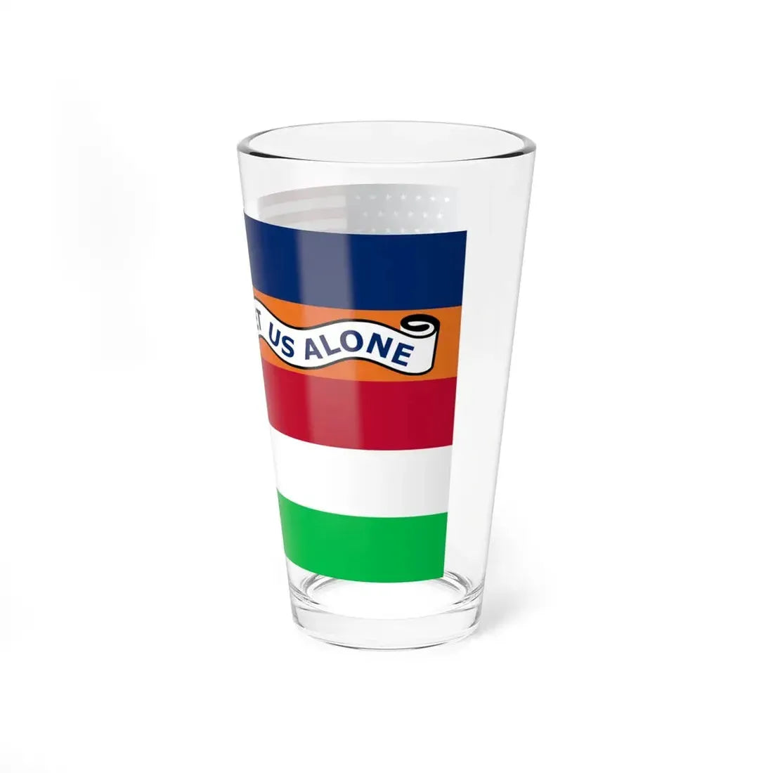 Florida Moseley Flag (United States) Pint Glass 16oz - Go Mug Yourself