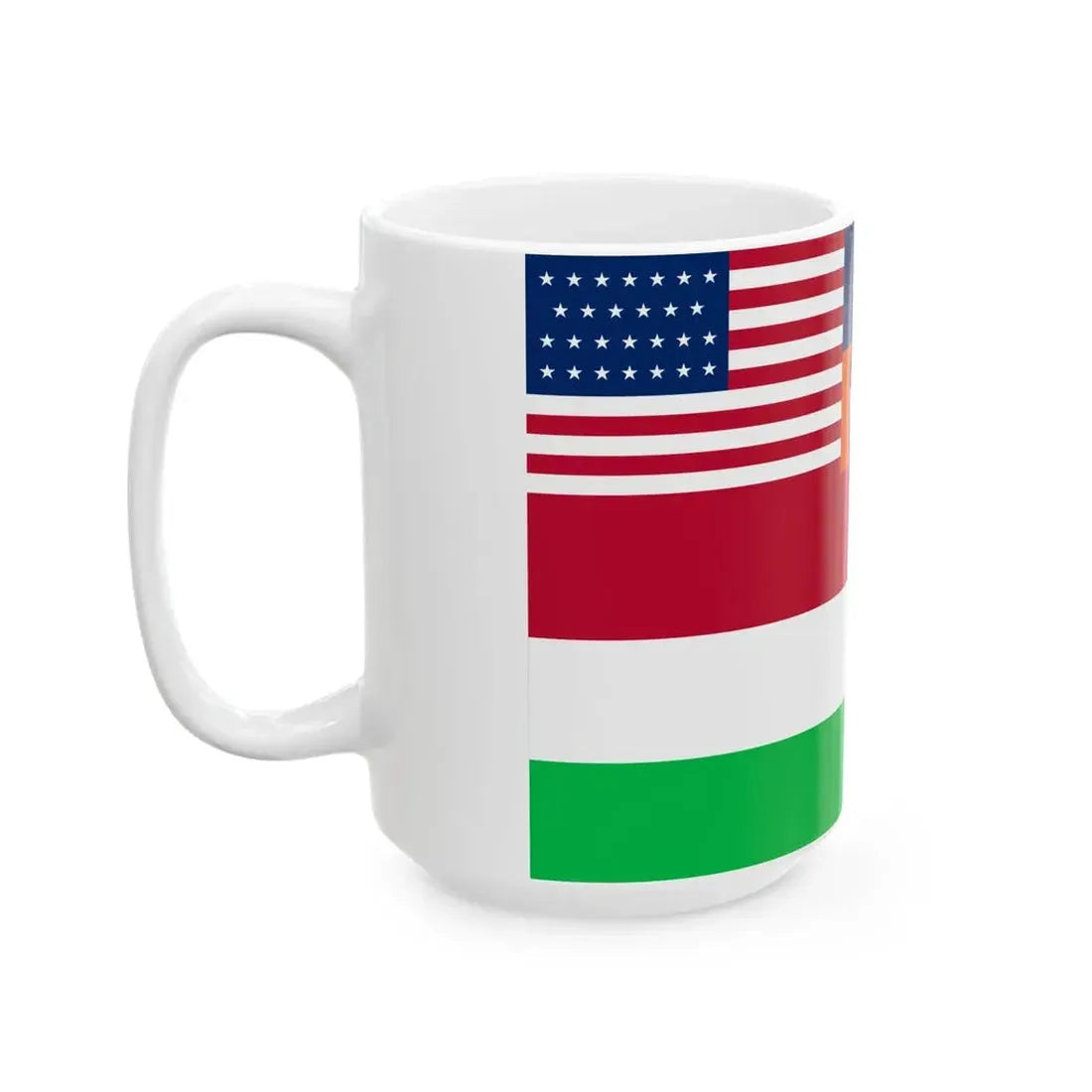 Florida Moseley Flag (United States) White Coffee Mug - Go Mug Yourself