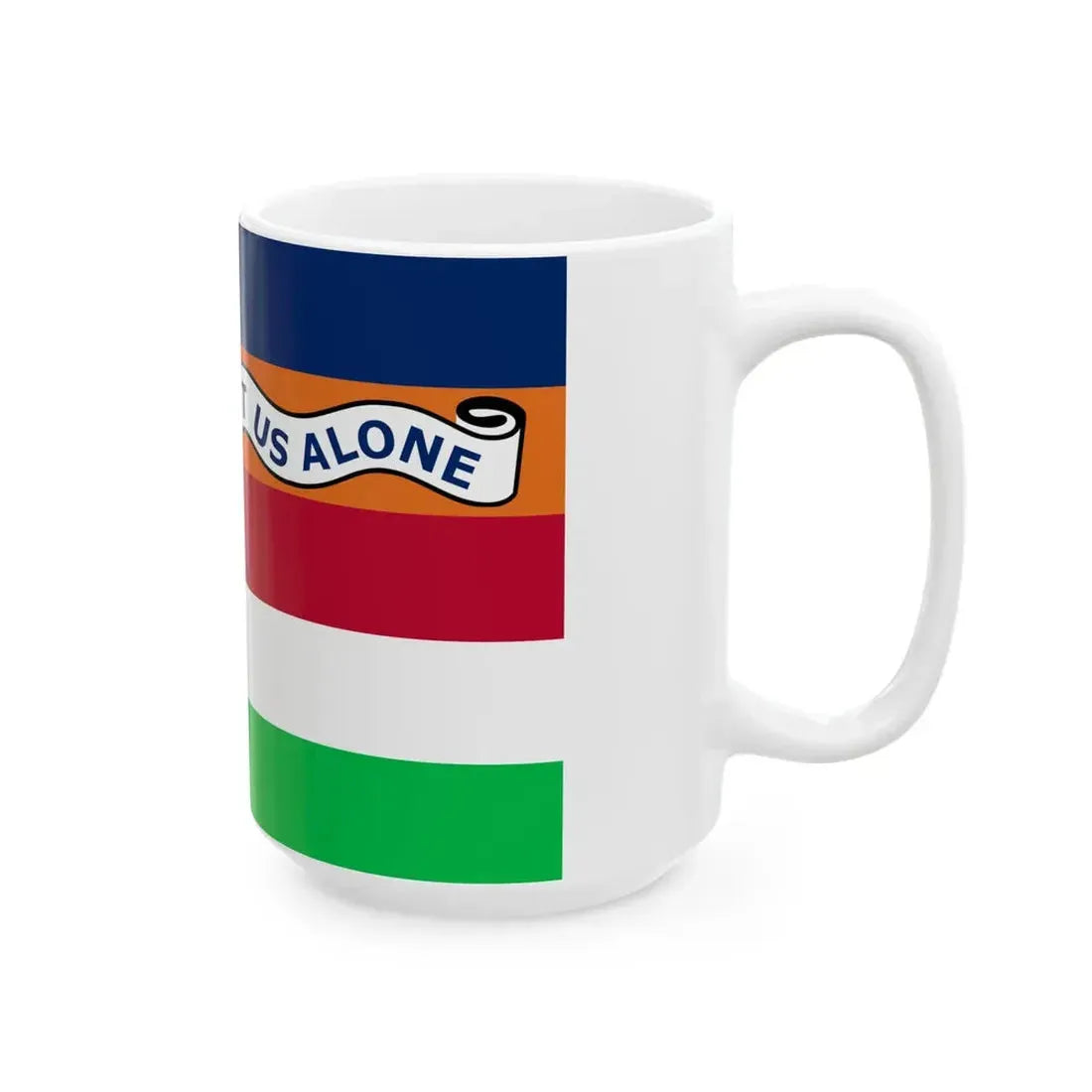 Florida Moseley Flag (United States) White Coffee Mug - Go Mug Yourself