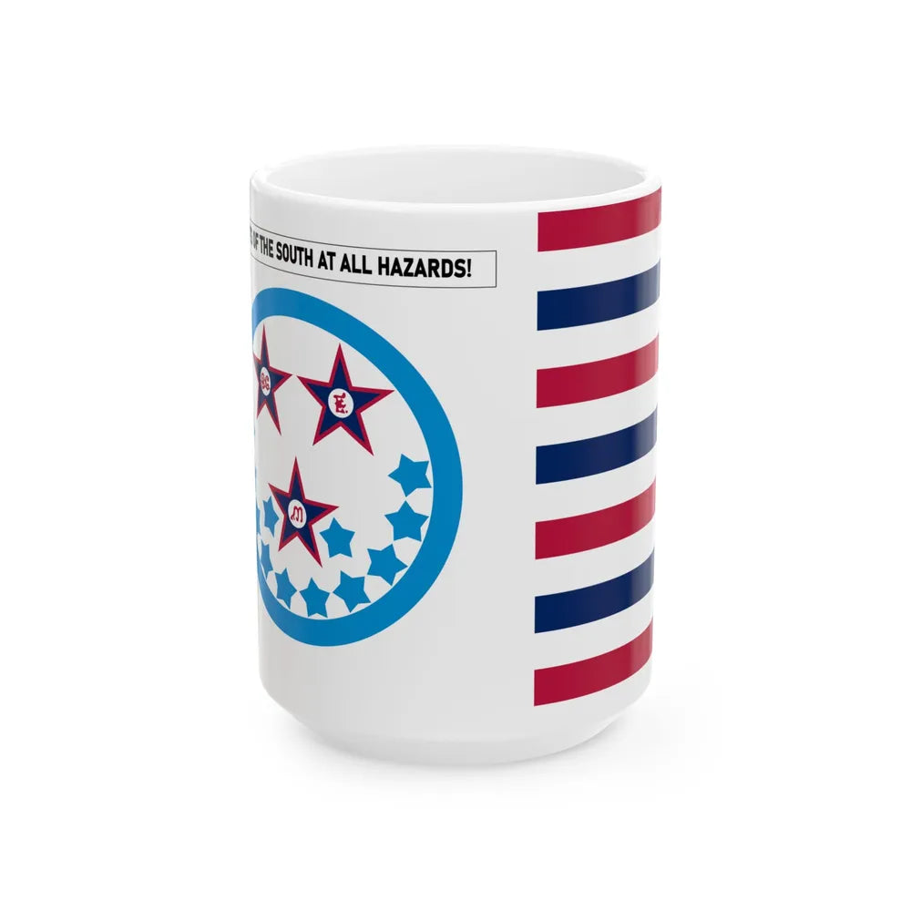 Florida Secession Flag 1861 (United States) White Coffee Mug 15oz - Go Mug Yourself