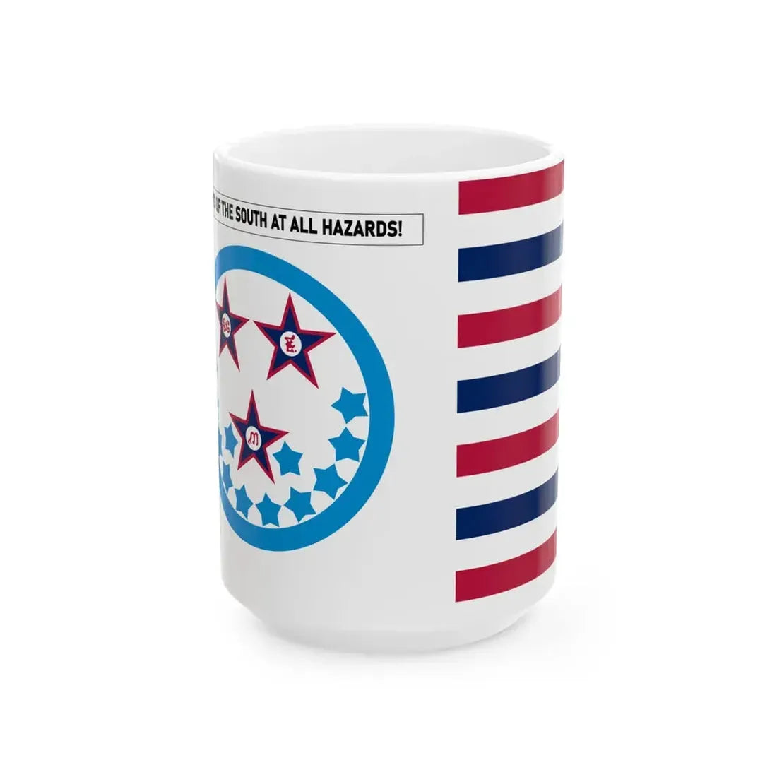 Florida Secession Flag 1861 (United States) White Coffee Mug 15oz - Go Mug Yourself