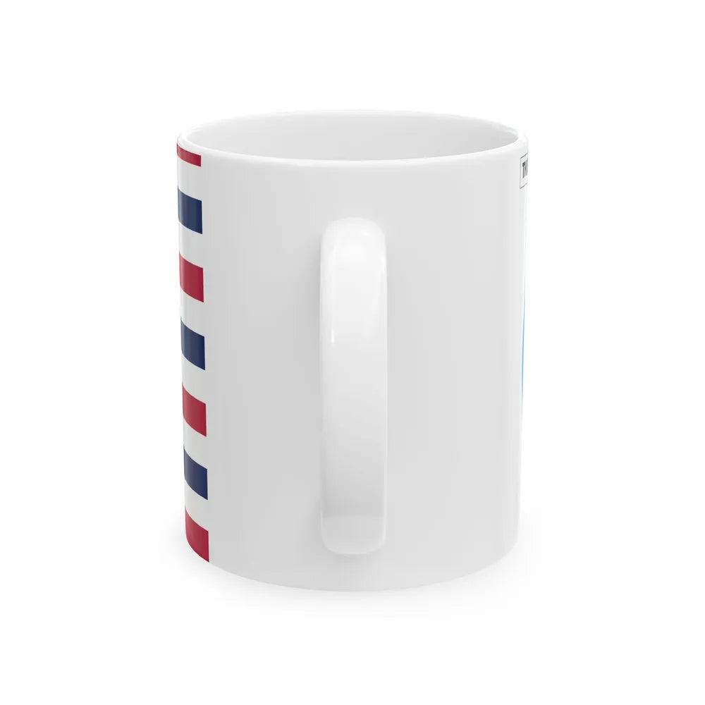 Florida Secession Flag 1861 (United States) White Coffee Mug - Go Mug Yourself