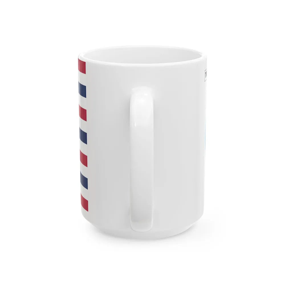 Florida Secession Flag 1861 (United States) White Coffee Mug - Go Mug Yourself