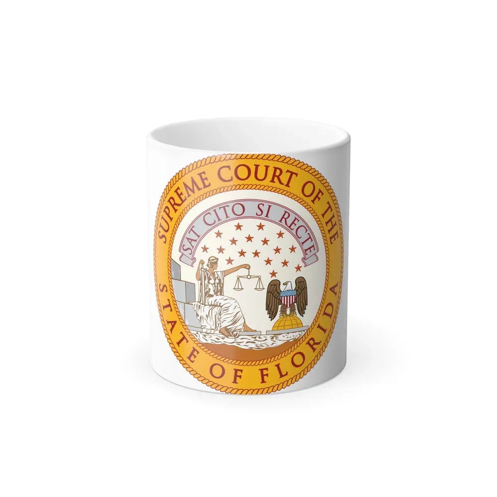 Florida Supreme Court - Color Changing Coffee Mug 11oz - Go Mug Yourself