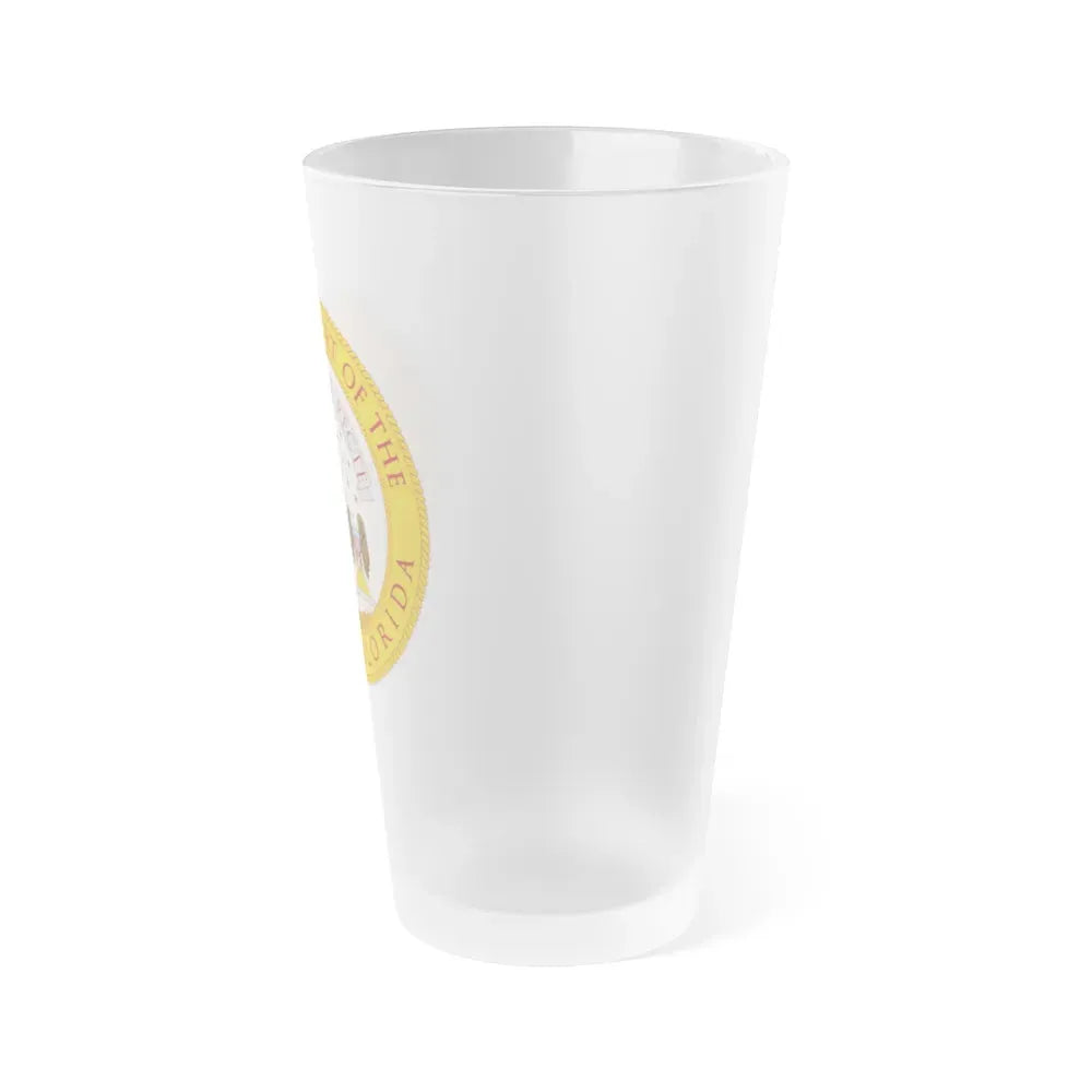 Florida Supreme Court - Frosted Pint Glass 16oz - Go Mug Yourself