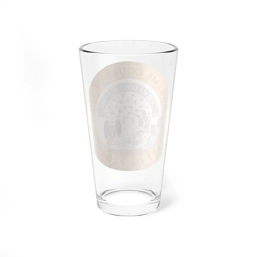 Florida Supreme Court - Pint Glass 16oz - Go Mug Yourself