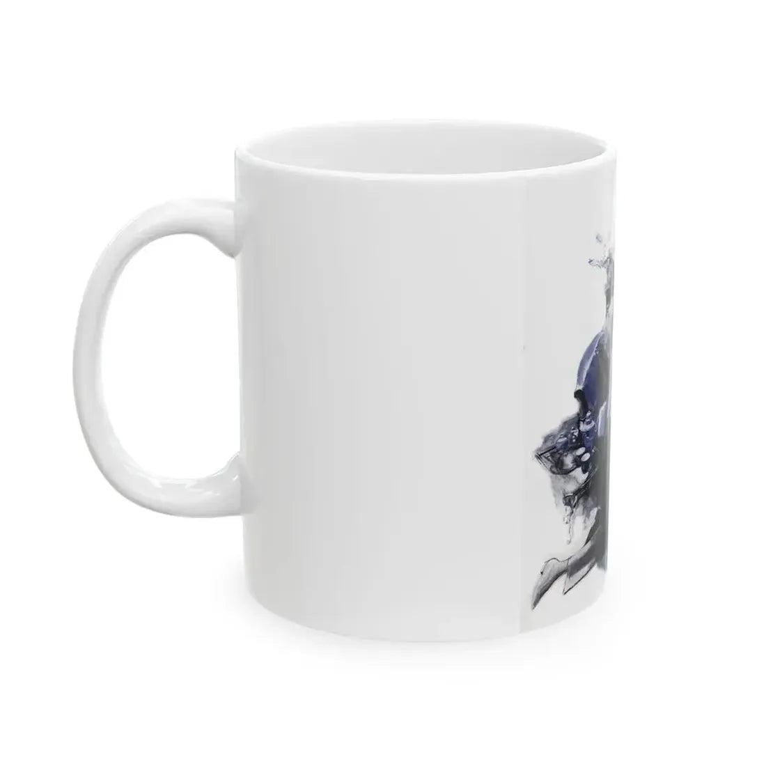 Flower Face (1), Cosmopolitan, November 1936 - White Coffee Mug - Go Mug Yourself