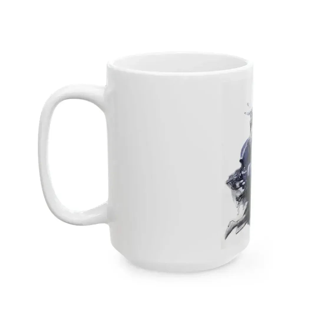 Flower Face (1), Cosmopolitan, November 1936 - White Coffee Mug - Go Mug Yourself