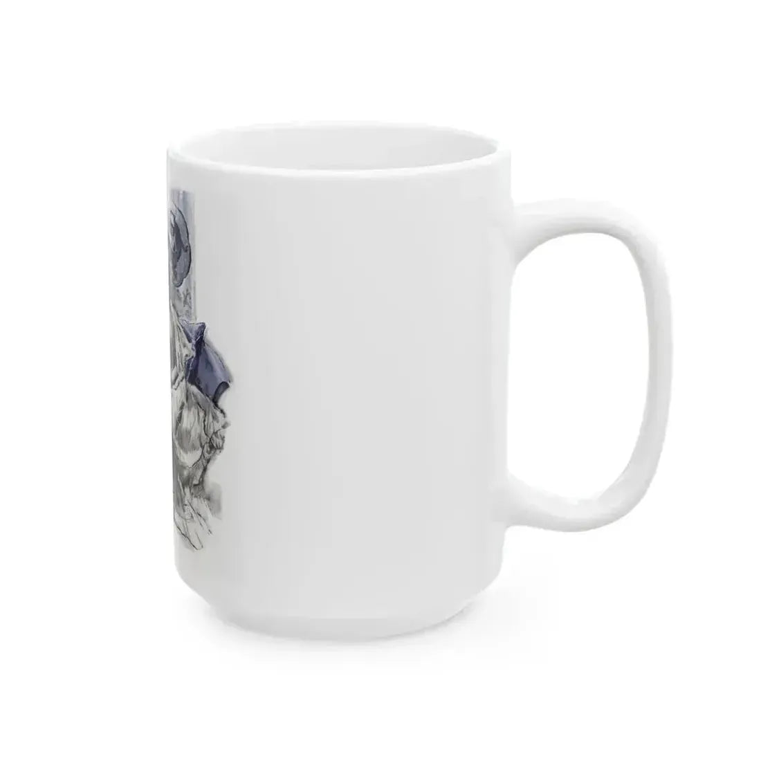 Flower Face (1), Cosmopolitan, November 1936 - White Coffee Mug - Go Mug Yourself