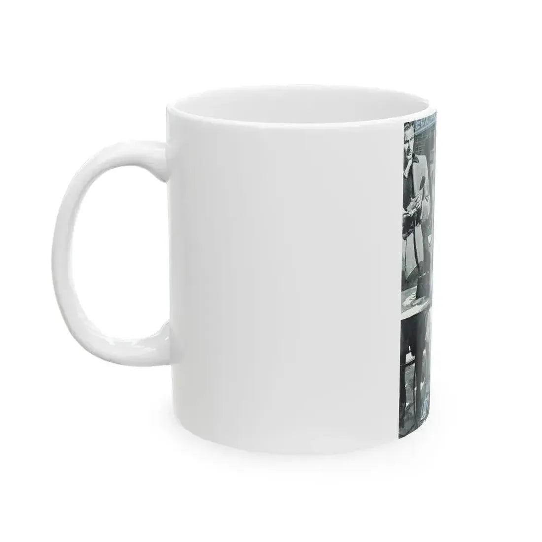 Flower of France, Redbook, October 1936 - White Coffee Mug - Go Mug Yourself