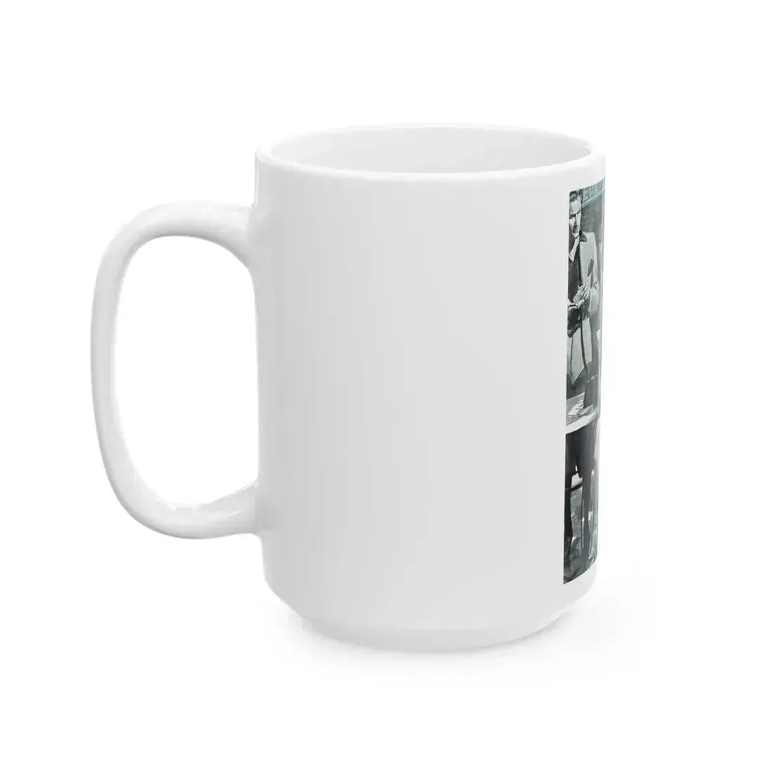 Flower of France, Redbook, October 1936 - White Coffee Mug - Go Mug Yourself