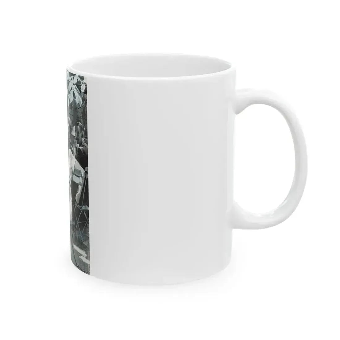 Flower of France, Redbook, October 1936 - White Coffee Mug - Go Mug Yourself