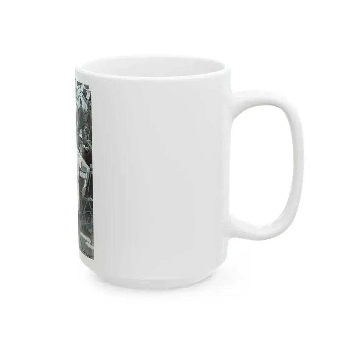 Flower of France, Redbook, October 1936 - White Coffee Mug - Go Mug Yourself
