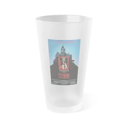FLOWERS IN THE ATTIC 1987 Movie Poster - Frosted Pint Glass 16oz 16oz Frosted - Go Mug Yourself