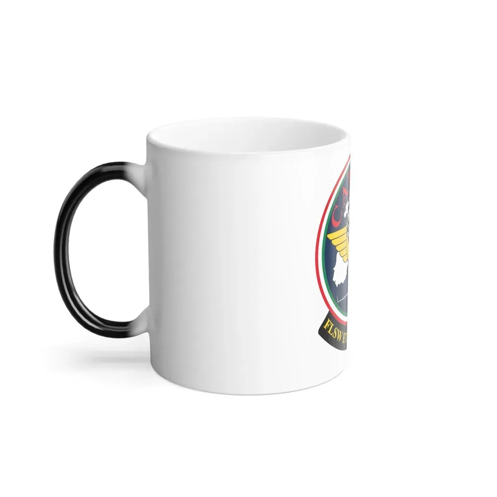 FLSW ETD Sigonella Catbird Fleet Logistics Support Wing Executive Transport Detachment (U.S. Navy) Color Changing Mug 11oz - Go Mug Yourself