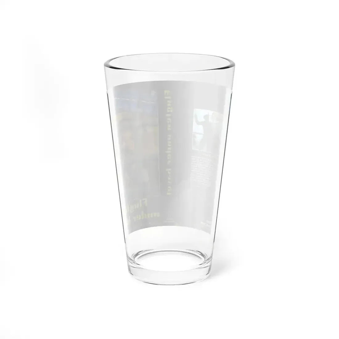 FLUGTEN UNDER HAVET (VHS COVER) Pint Glass 16oz - Go Mug Yourself
