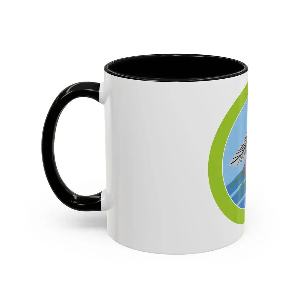 Fly Fishing (Boy Scout Merit Badge) Accent Coffee Mug - Go Mug Yourself