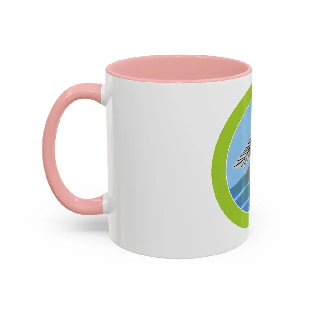 Fly Fishing (Boy Scout Merit Badge) Accent Coffee Mug - Go Mug Yourself