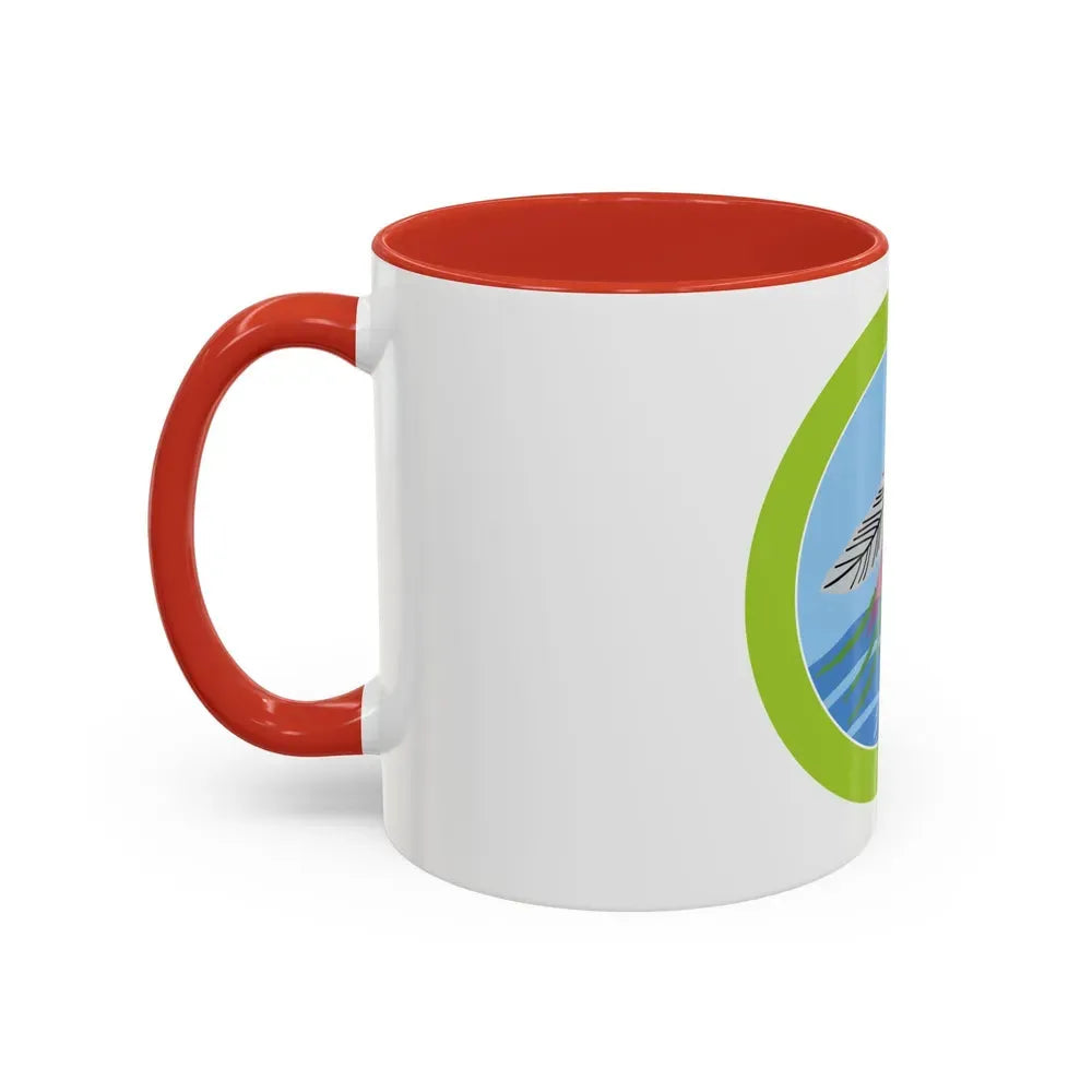 Fly Fishing (Boy Scout Merit Badge) Accent Coffee Mug - Go Mug Yourself