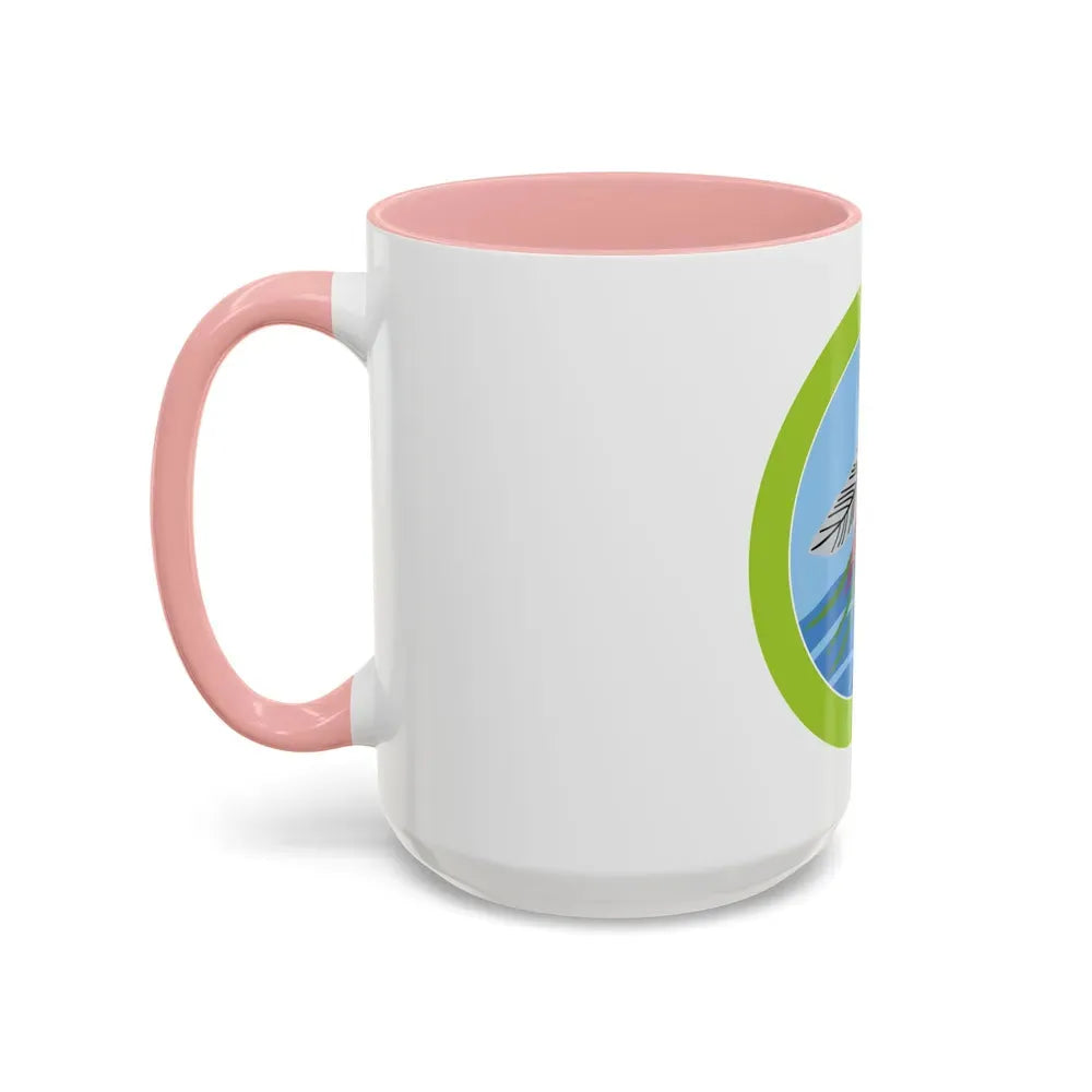 Fly Fishing (Boy Scout Merit Badge) Accent Coffee Mug - Go Mug Yourself