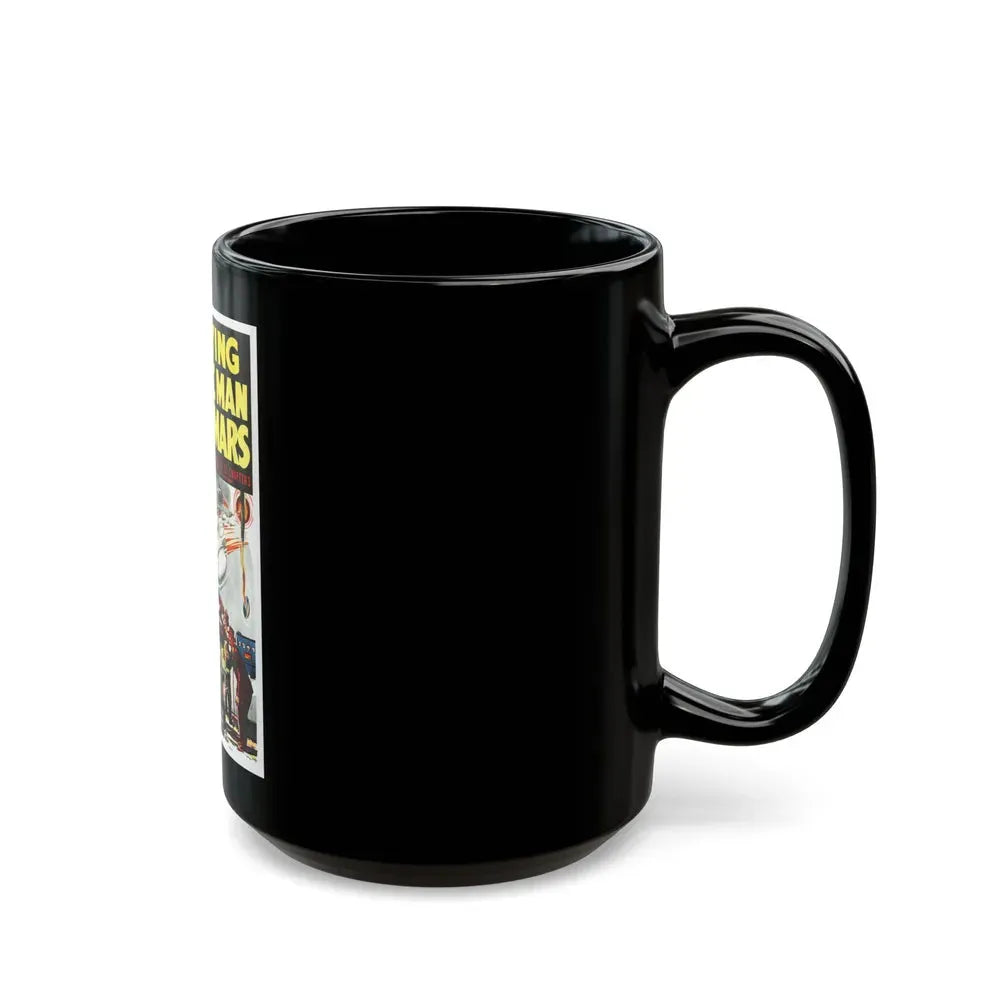 FLYING DISC MAN FROM MARS 1950 Movie Poster - Black Coffee Mug - Go Mug Yourself