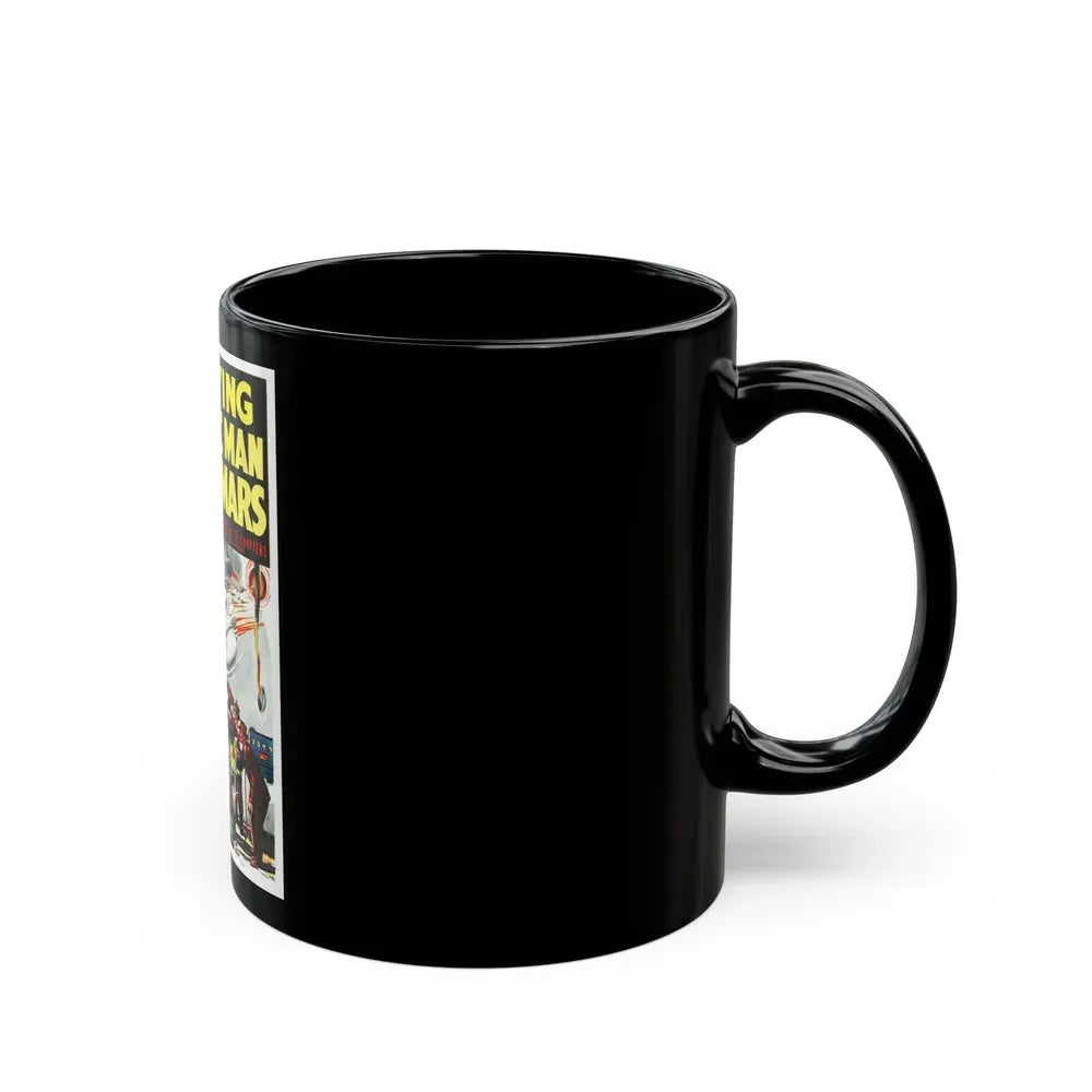 FLYING DISC MAN FROM MARS 1950 Movie Poster - Black Coffee Mug - Go Mug Yourself