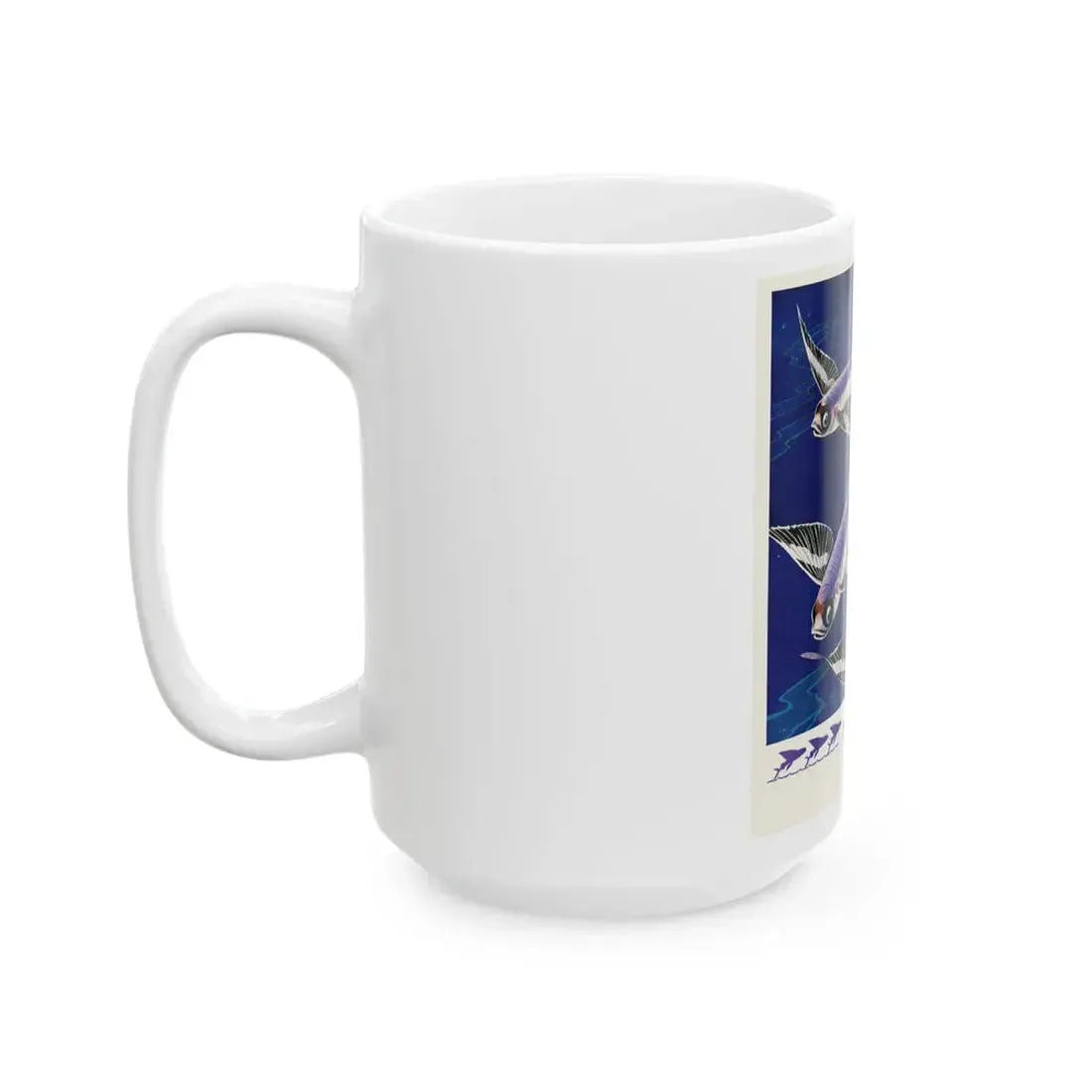 Flying Fish Fueled By Lead Additives, 1931 - White Coffee Mug - Go Mug Yourself