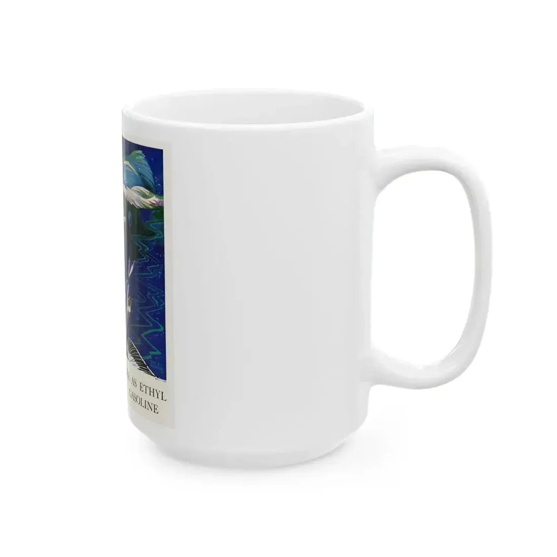Flying Fish Fueled By Lead Additives, 1931 - White Coffee Mug - Go Mug Yourself