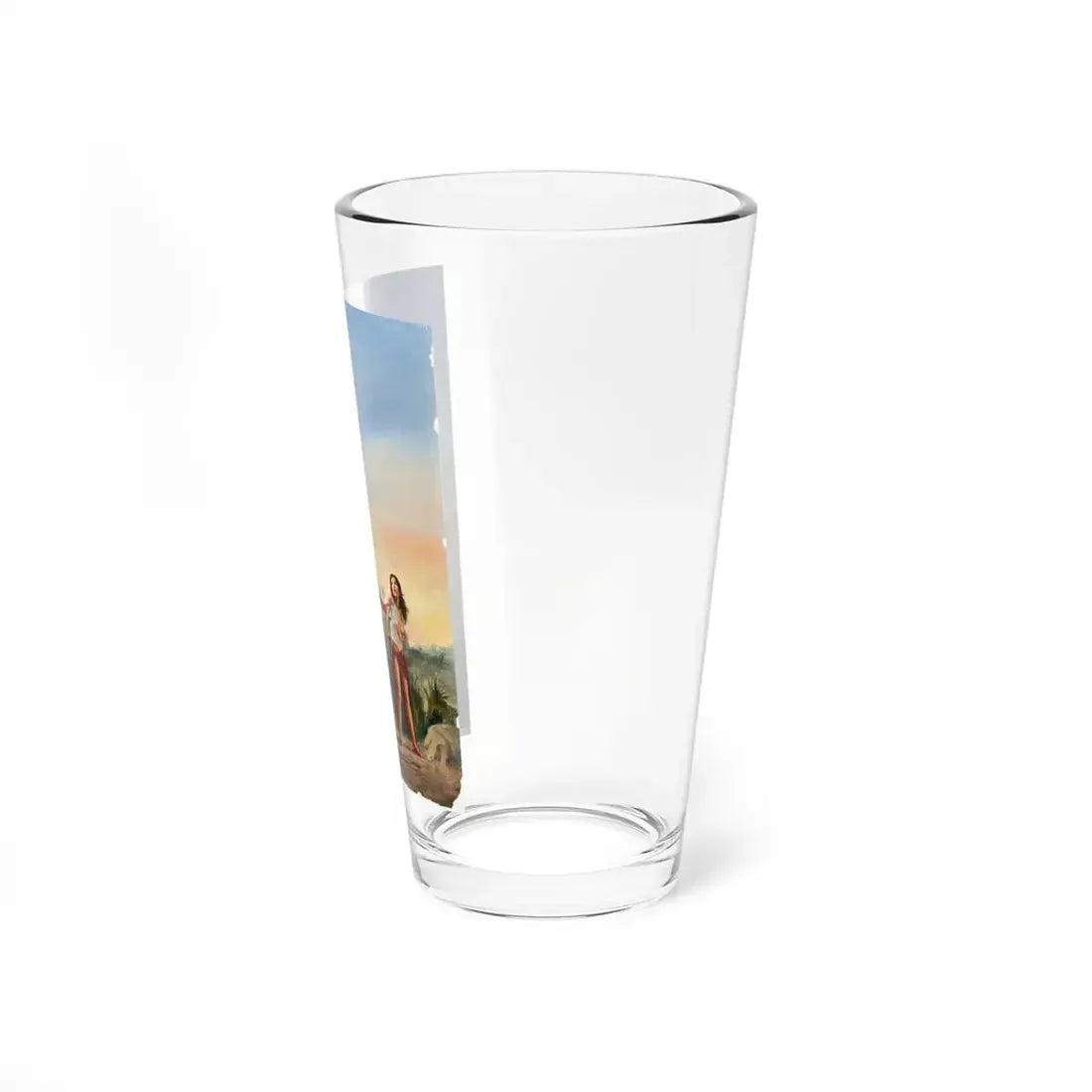 FMA - Men's Adventure Book Cover (c. 1970s) - Pint Glass 16oz - Go Mug Yourself