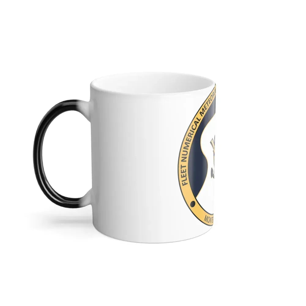 FMNOC Monterey Stennis Fleet Numerical Meteorology and Oceanography Center (U.S. Navy) Color Changing Mug 11oz - Go Mug Yourself