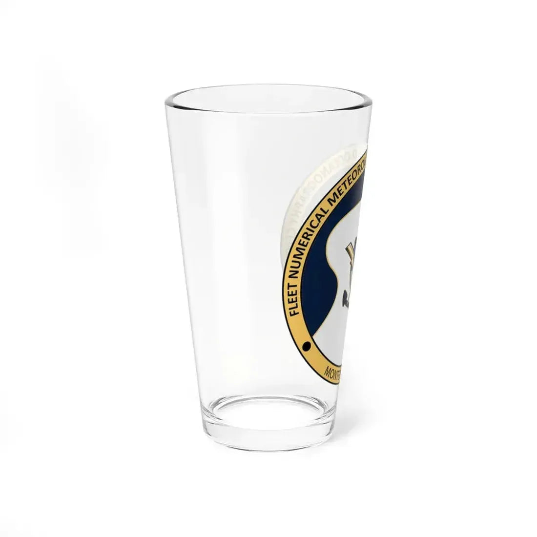 FMNOC Monterey Stennis Fleet Numerical Meteorology and Oceanography Center (U.S. Navy) Pint Glass 16oz - Go Mug Yourself