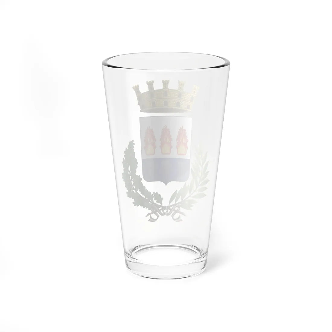 Foggia-Stemma (Italy) (Coat of Arms) Pint Glass 16oz - Go Mug Yourself