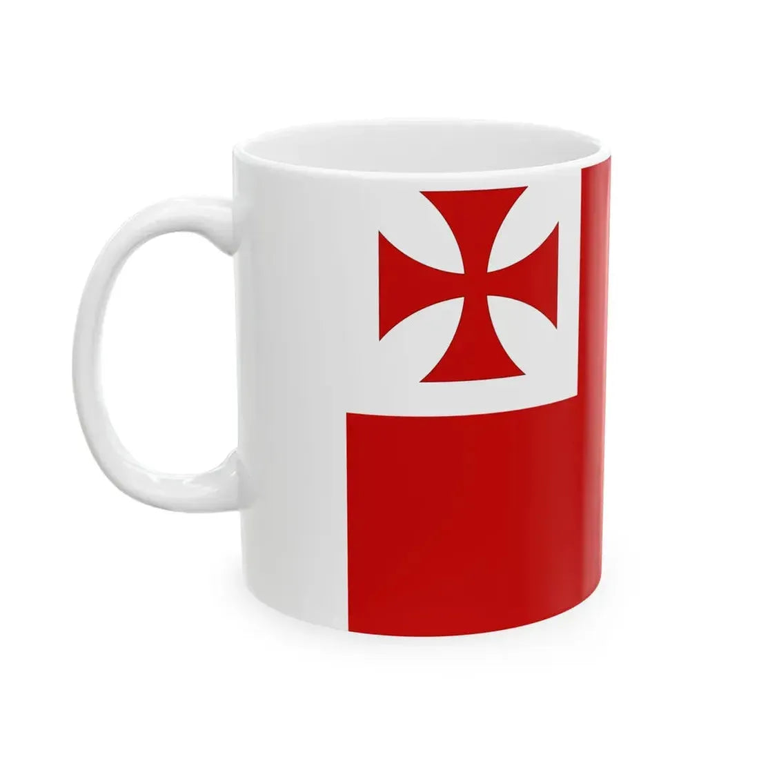 Foligno-Bandiera (Italy) White Coffee Mug - Go Mug Yourself